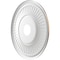 Ekena Millwork Berkshire PVC Medallion (Canopies up to 8 3/8"), 19"OD x 3 1/2"ID x 1"P, Metallic Dark Copper CMP19BECDC - alternate 4